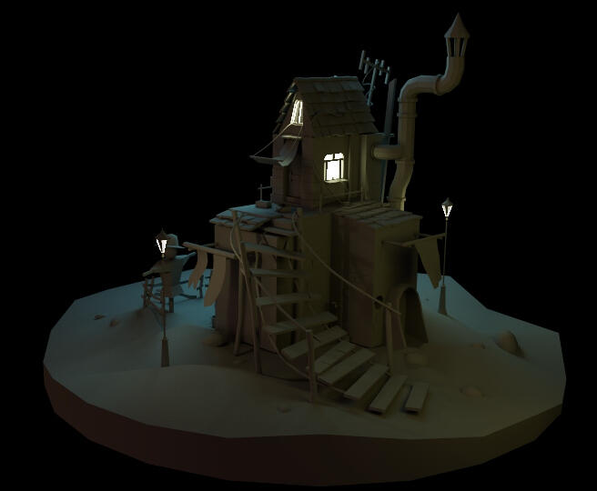 Beauty Render (Untextured)