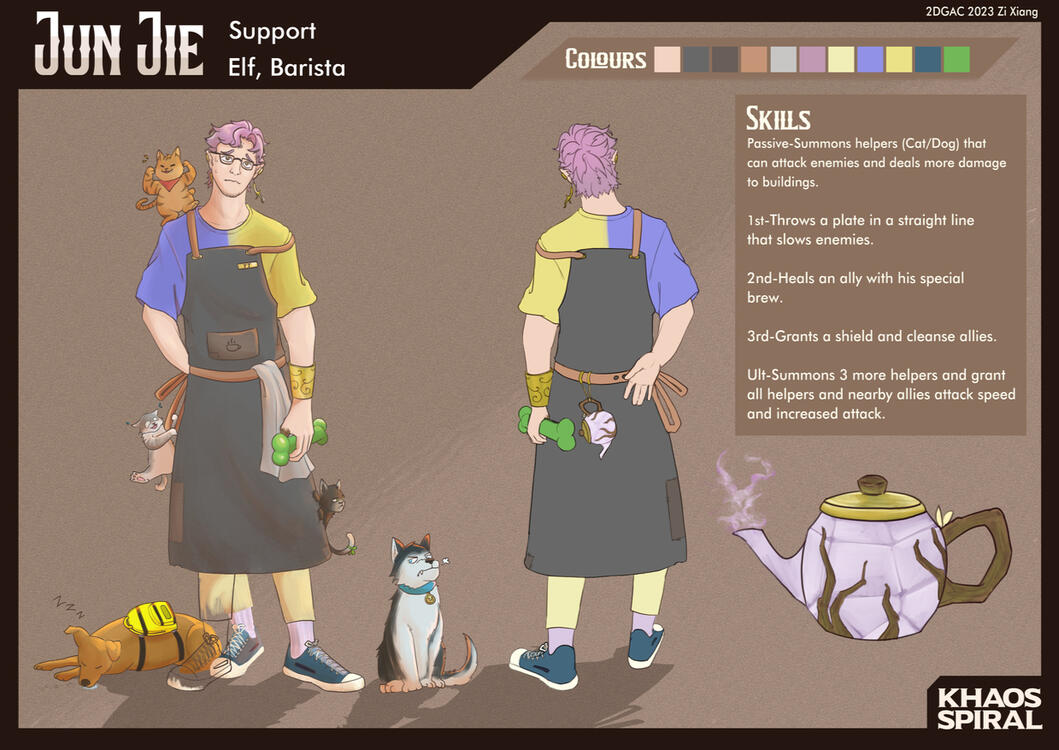 Elf Barista Concept