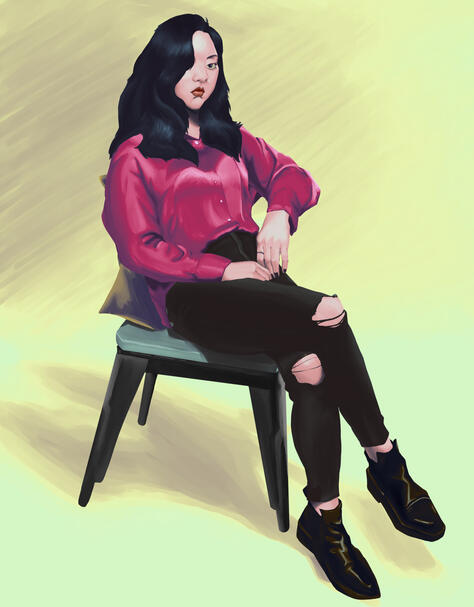 Woman Sitting