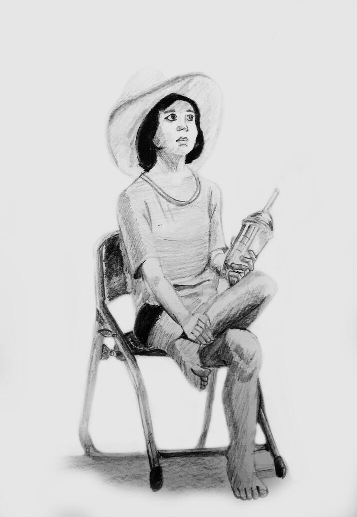 Woman on the Beach